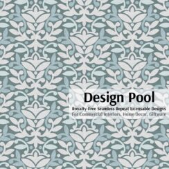 DesignPool_P376a4_Damask_Aqua