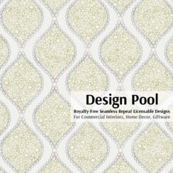DesignPool_P383a3_Lace Floral Ogee_Yellow