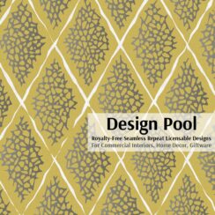 DesignPool_P385a2_Coral Reef Diamond_Yellow