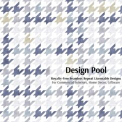 DesignPool_P456a3_Plaid Houndstooth_Blue
