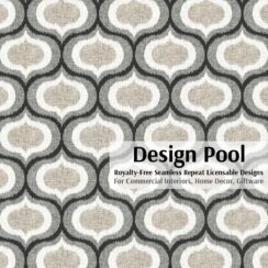 DesignPool_P468a4_Ikat Ogee_Gray