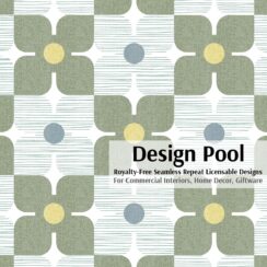 DesignPool_P4a3_Flower Check_Green