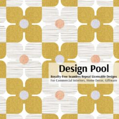 DesignPool_P4a4_Flower Check_Yellow