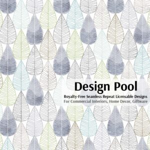 DesignPool_P579a1_Feather Leaf_Blue