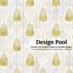 DesignPool_P579a3_Feather Leaf_Yellow