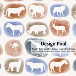 DesignPool_P583a3_Safari Circle_Blue