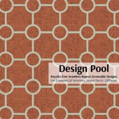 DesignPool_P596a4_Circle Trellis_Orange