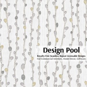 DesignPool_P633a1_Pussy Willows_Gray
