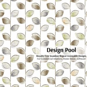 DesignPool_P634a1_Watercolor Vines_Brown