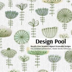 DesignPool_P637a4_Watercolor Sketch Floral_Green