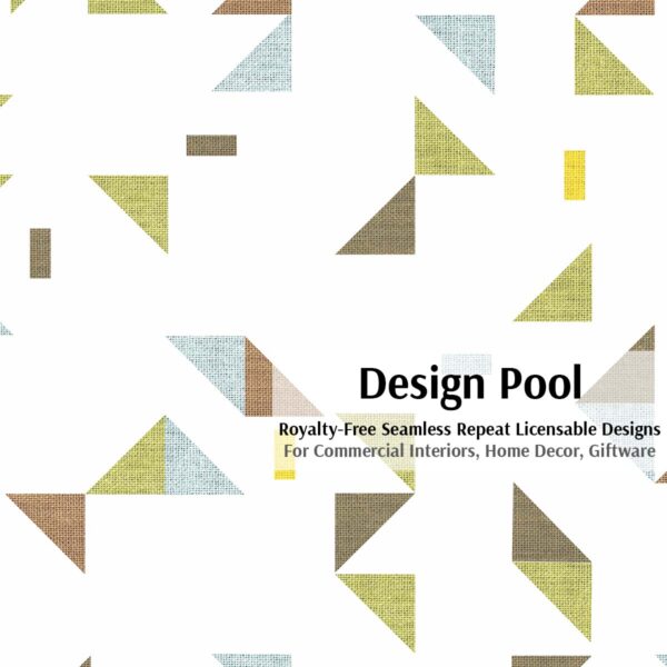 DesignPool_P688a1_Floating Triangles_Green