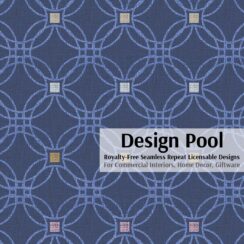 DesignPool_P706a2_Lattice Dot_Blue