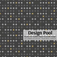 DesignPool_P759c1_Retro Starburst_Black