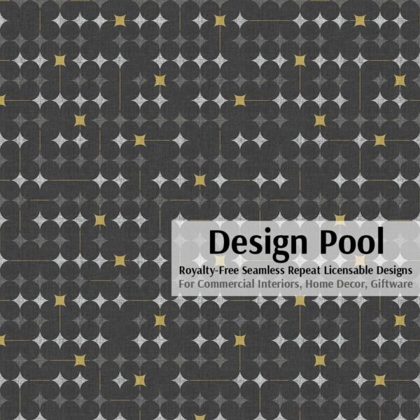 DesignPool_P759c1_Retro Starburst_Black