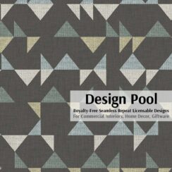 DesignPool_P806a1_Diamonds and Triangles_Green