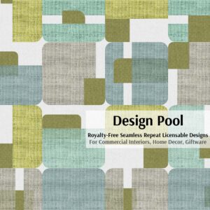 DesignPool_P811a1_Woven Rectangle Overlay_Aqua