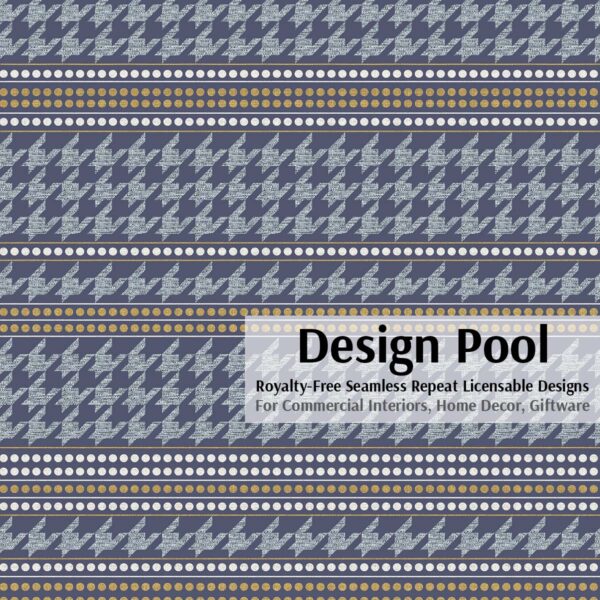 DesignPool_P933a1_Houndstooth Stripe_Blue