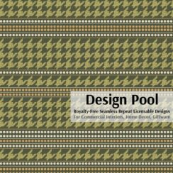 DesignPool_P933a4_Houndstooth Stripe_Green