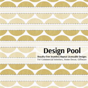 DesignPool_P939a1_Stripe Semi Circles_Yellow
