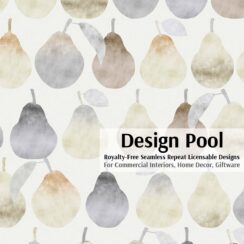 DesignPool_P952a1_Watercolor Pears_Cream