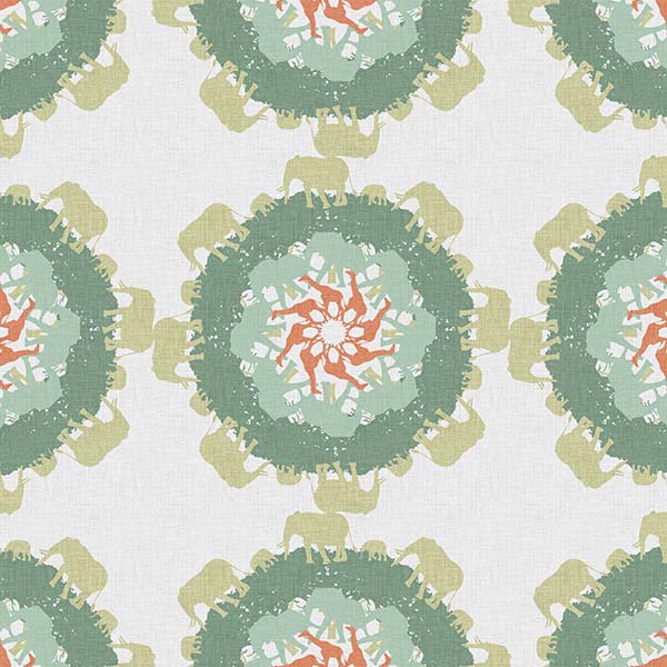 Kaleidoscope Bronx Zoo Pattern P2144