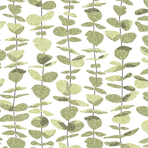 Diamante Eucalyptus Pattern P2255