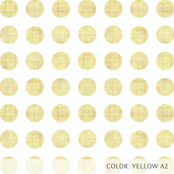 Textured Polka Dots Pattern P31 in Yellow